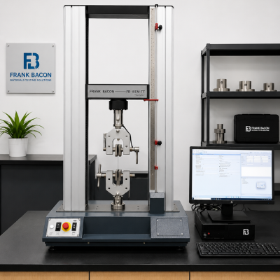 10kN Frank Bacon Model FB-10EM-TT Tensile & Compression Testing System