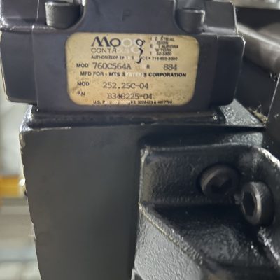 100kN (22KIP) MTS MODEL 318.10 Top Mount Actuator