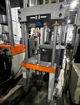 11 KIP (50 kN) Capacity Instron, Model 1331, Two-Column Material Fatigue Testing Load Frame.