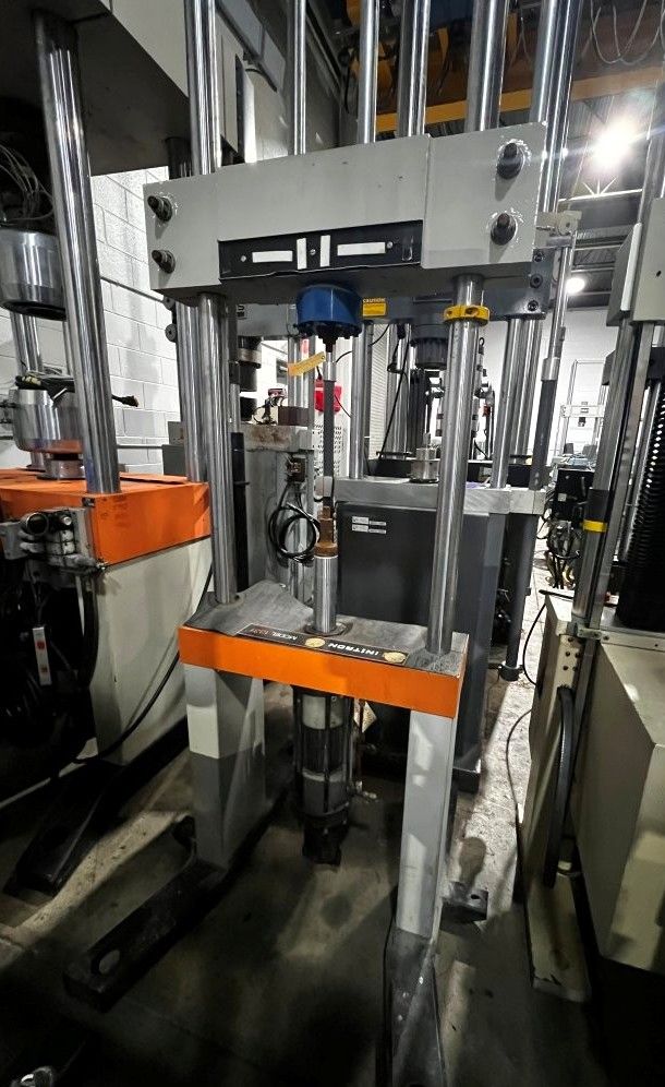 11 KIP (50 kN) Capacity Instron, Model 1331, Two-Column Material Fatigue Testing Load Frame.