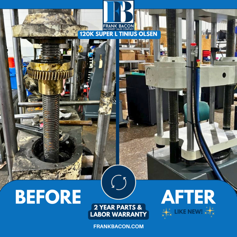 Remanufactured Tinius Olsen Super L