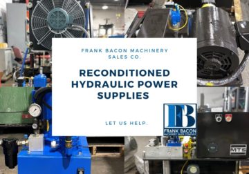Reconditioned HPU, HPS, Hydraulic power supplies