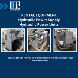 Hydraulic Power Supply Rental