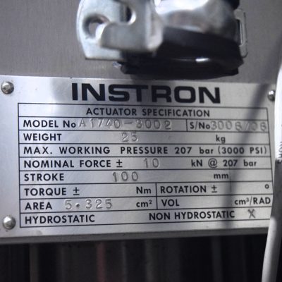 Instron Fatigue 8872