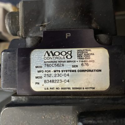 55KIP (250kN) MTS Model 318.25 Fatigue Load Frame