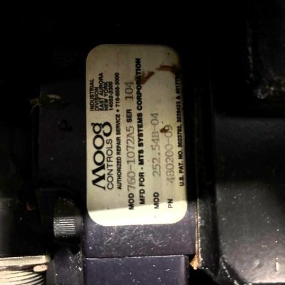 22KIP (100kN) MTS 318.10 Fatigue Load Frame