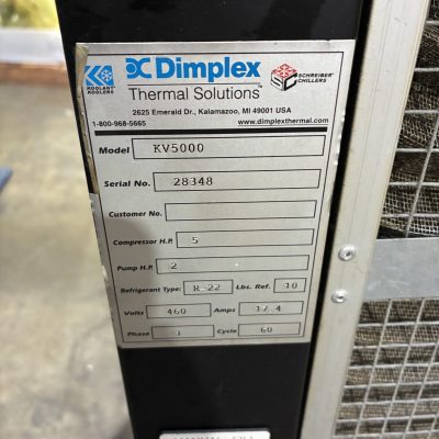 5 Ton Koolant Koolers KV5000 Chiller
