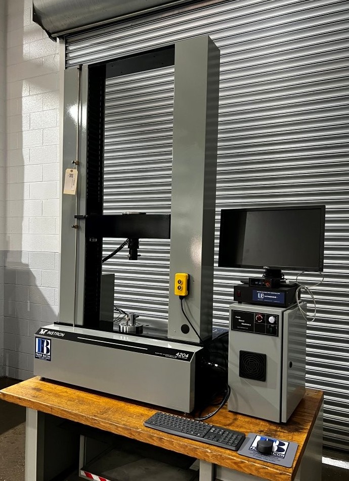 50kN Instron 4204 Bench Top Tensile Tester