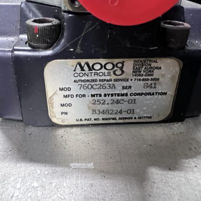 10KIP MTS Model 204.23 Hydraulic Test Actuator