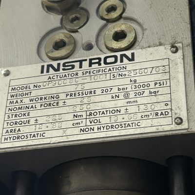 Instron Model 8821