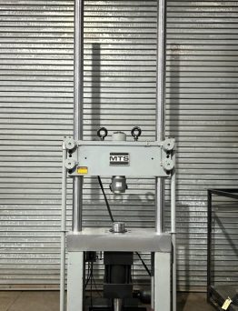 110KIP MTS 312.41 Servo Hydraulic Fatigue Load Frame