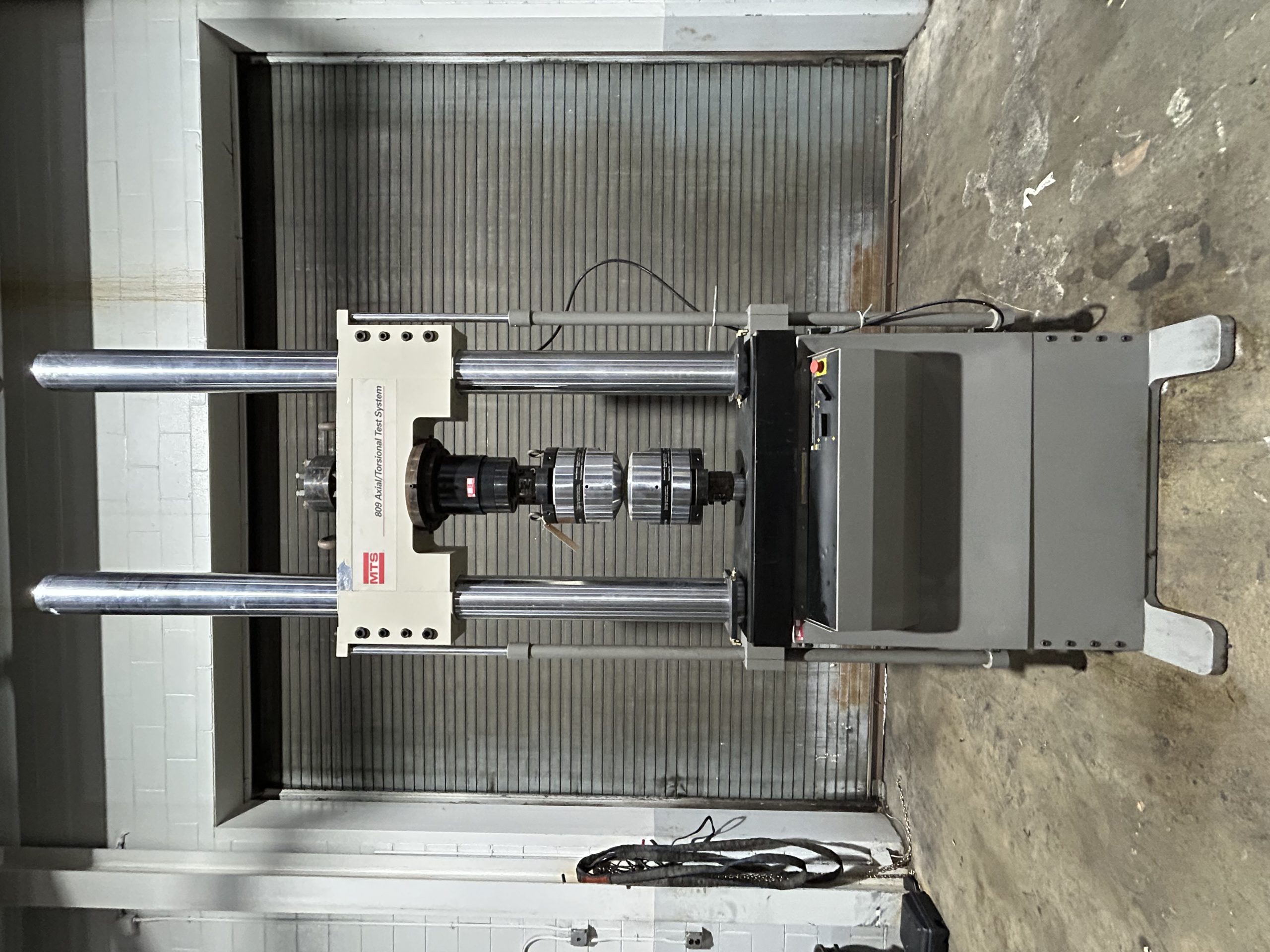 Mts Torque Frame 55KIP (250kN) MTS 809 Axial-Torsional Fatigue Frame | Frank Bacon