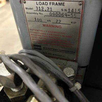 MTS Model 312.21