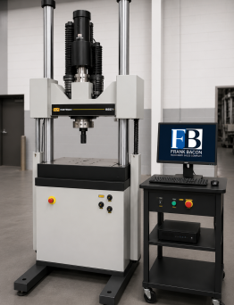 Instron Model 8501 Fatigue Testing Load Frame with Top Mount Actuator