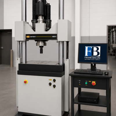 Instron Model 8501 Fatigue Testing Load Frame with Top Mount Actuator