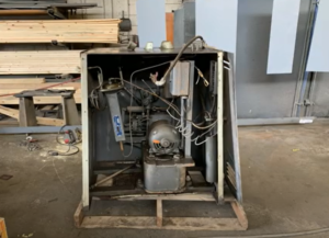 Reconditioned 60K (300 kN) Satec Baldwin BTE Before